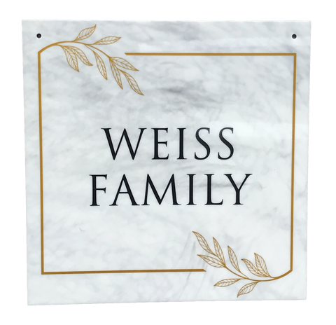 Sukkah Door Plaque