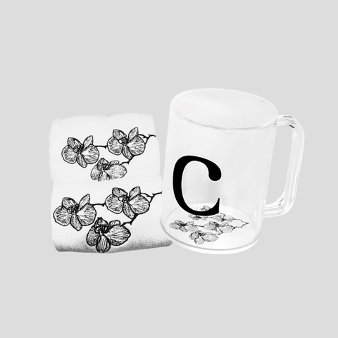 Orchid Wash Cup & Fingertip Towels Bulk Buy